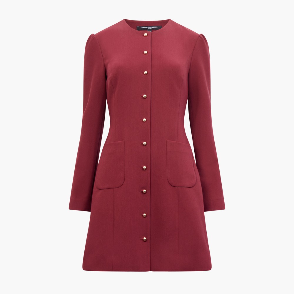 Celie Button Through Dress