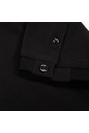 Luke 1977 Mens Black Keswick Rib Detail T-Shirt