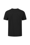 Luke 1977 Mens Black Keswick Rib Detail T-Shirt