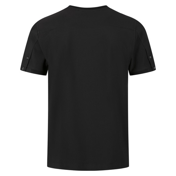 Luke 1977 Mens Black Keswick Rib Detail T-Shirt main image