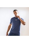 Reflect Mens Blue Tech T-Shirt