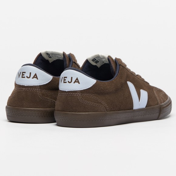 Veja Womens Brown Volley Suede Trainer main image