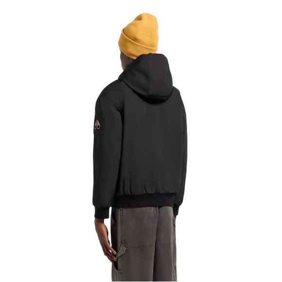 Moose Knuckles Mens Black Roland Reversible Bunny Jacket main image