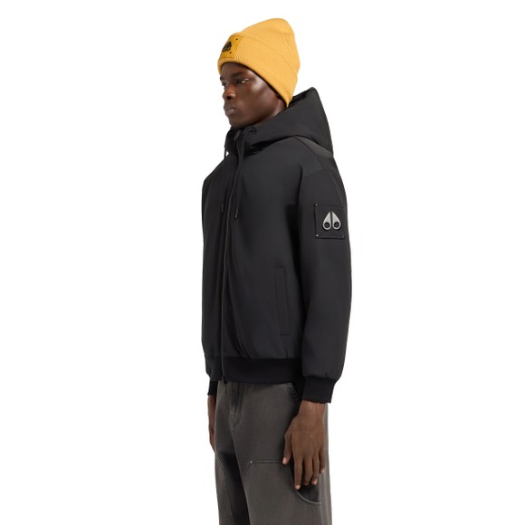 Moose Knuckles Mens Black Roland Reversible Bunny Jacket main image