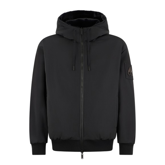 Moose Knuckles Mens Black Roland Reversible Bunny Jacket main image
