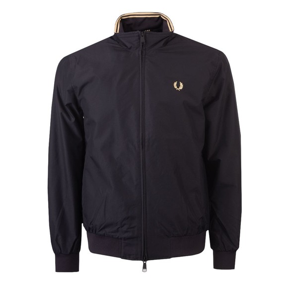 Fred Perry Mens Black Brentham Jacket main image