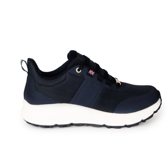 Holland Cooper Womens Blue Burghley Waterproof Trainer main image
