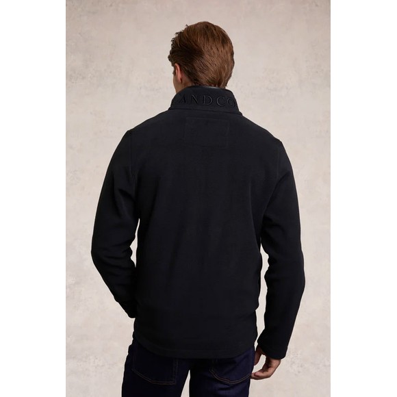 Holland Cooper Mens Black  Mens Country Fleece Jacket  main image
