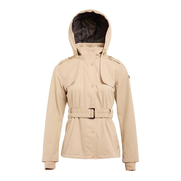 Holland Cooper Womens Beige Rosedale Waterproof Jacket main image