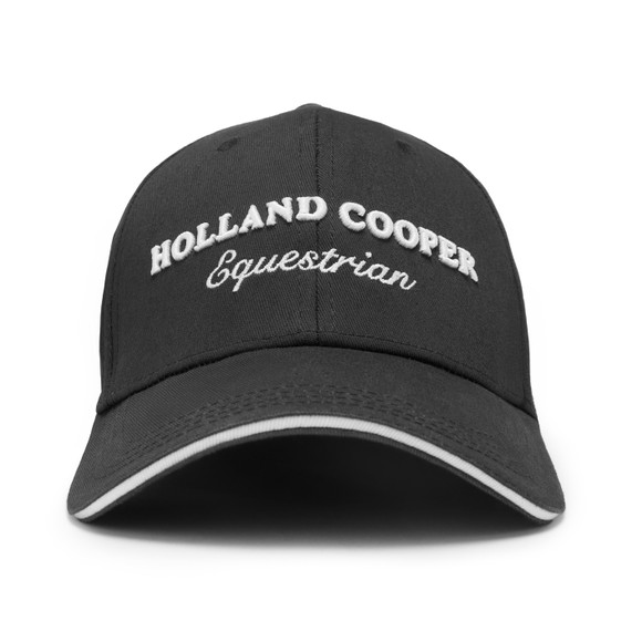 Holland Cooper Womens Grey HC Equestrian Cap main image