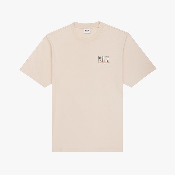 Parlez Mens Beige Ariuga T Shirt main image
