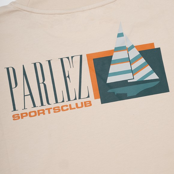 Parlez Mens Beige Ariuga T Shirt main image