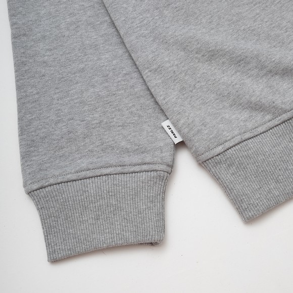 Parlez Mens Grey Ora 1/4 Zip Sweatshirt main image
