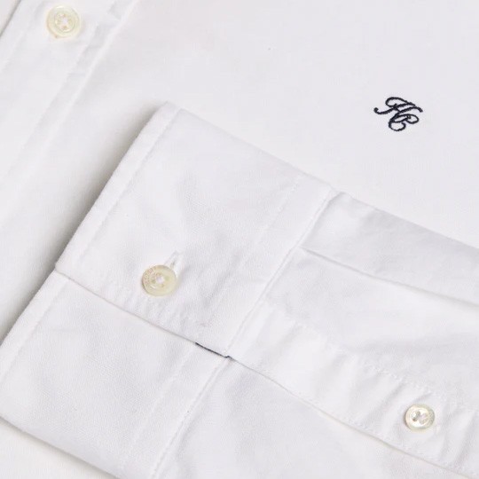 Holland Cooper Mens White Mens Classic Oxford Shirt main image