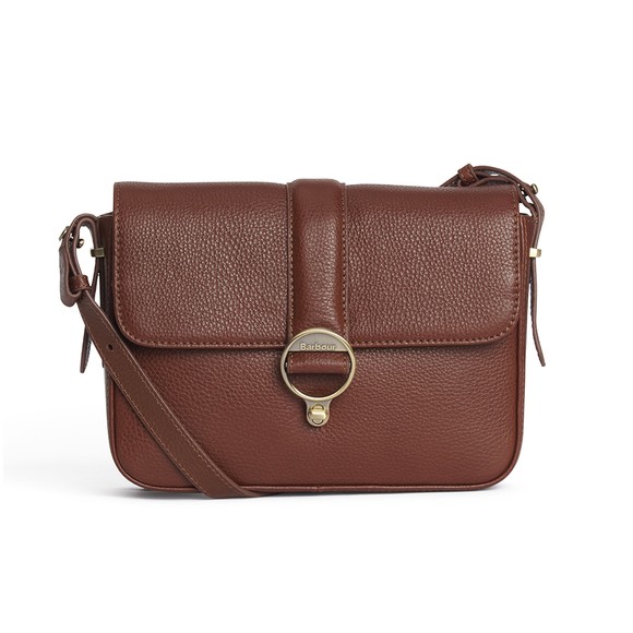 Barbour Lifestyle Womens Brown Rosa Leather Crossbody Bag main image