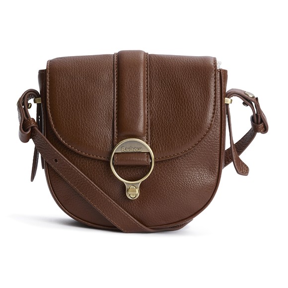 Barbour Lifestyle Womens Brown Elm Leather Crossbody Bag main image