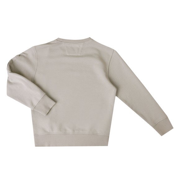 C.P. Company Undersixteen Boys Grey Viewfinder Crew Neck Sweatshirt main image