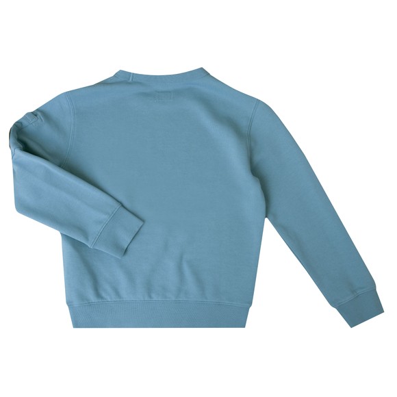 C.P. Company Undersixteen Boys Blue Chest Logo Crew neck Sweatshirt main image