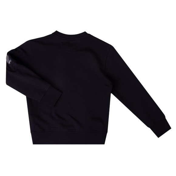 C.P. Company Undersixteen Boys Black Viewfinder Crew Neck Sweatshirt main image