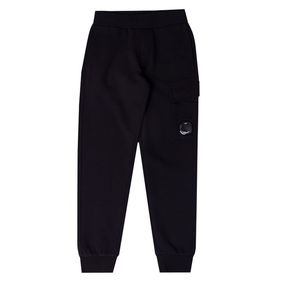 C.P. Company Undersixteen Boys Black Viewfinder Joggers main image