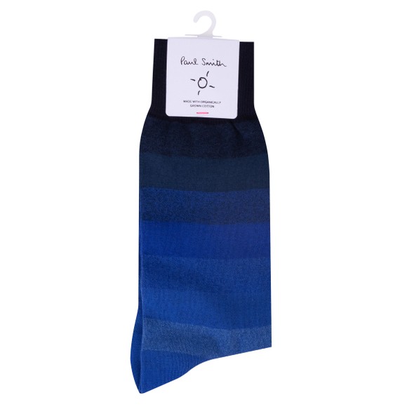 Paul Smith Mens Blue Livio Ombre Sock main image