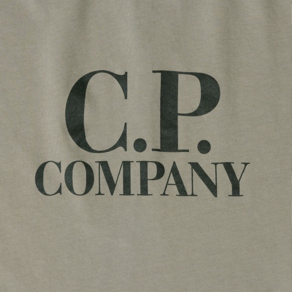 C.P. Company Undersixteen Boys Grey Printed Goggle T Shirt main image