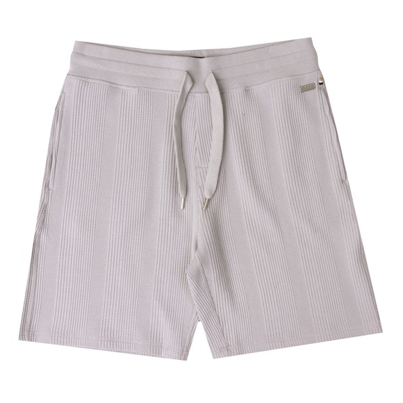BOSS Bodywear Mens Grey Structure Shorts main image