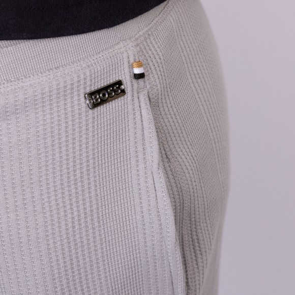 BOSS Bodywear Mens Grey Structure Shorts main image