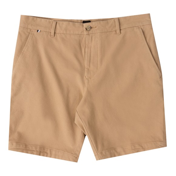 BOSS Mens Brown Formal Slice Shorts main image