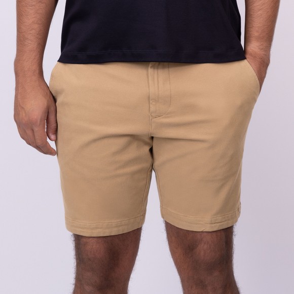BOSS Mens Brown Formal Slice Shorts main image