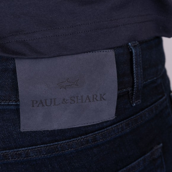 Paul & Shark Mens Blue Comfort Rivet Jean main image