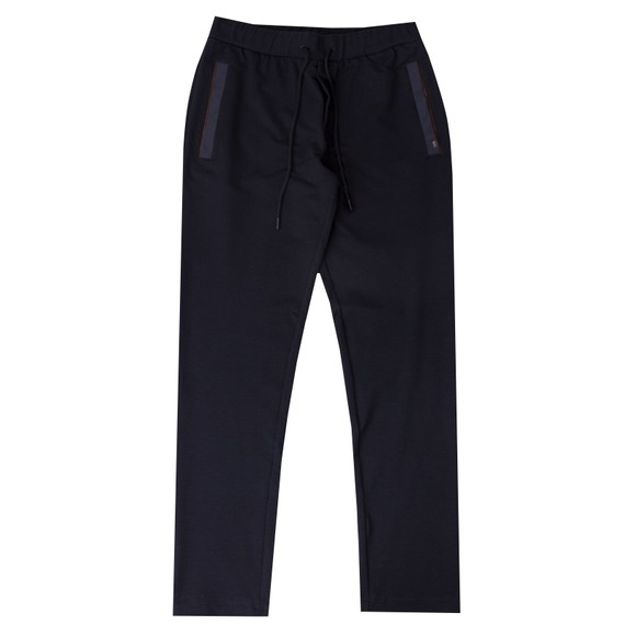 Paul & Shark Mens Blue Lyocell Pocket Detail Joggers main image