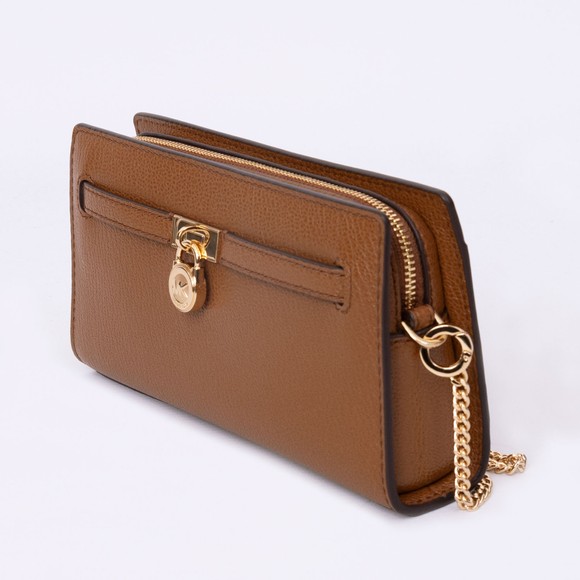 Michael Kors Womens Brown Hamilton Moderne Crossbody Bag main image