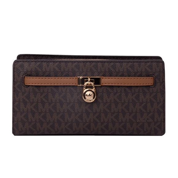 Michael Kors Womens Brown Hamilton Moderne Crossbody Bag main image
