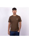 Pretty Green Mens Brown Mitchell T-Shirt