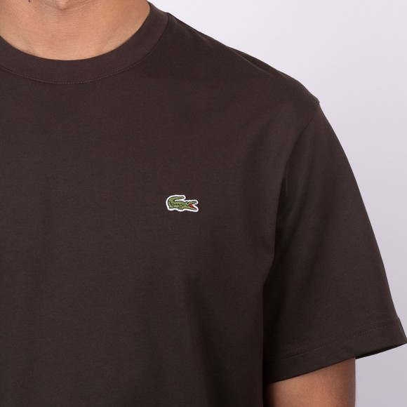 Lacoste Mens Purple Classic Cotton T-Shirt main image