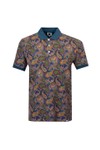 Pretty Green Mens Multicoloured House Paisley Polo Shirt