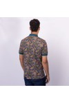 Pretty Green Mens Multicoloured House Paisley Polo Shirt