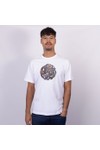 Pretty Green Mens White House Logo Paisley T-Shirt