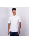 Pretty Green Mens White House Paisley Placket Polo Shirt