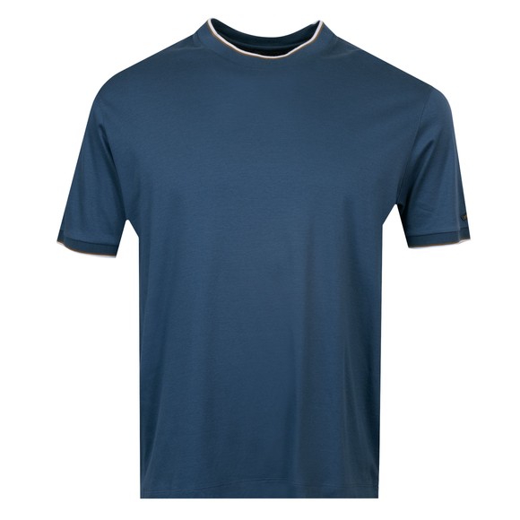 Paul & Shark Mens Blue Tipped T-Shirt main image