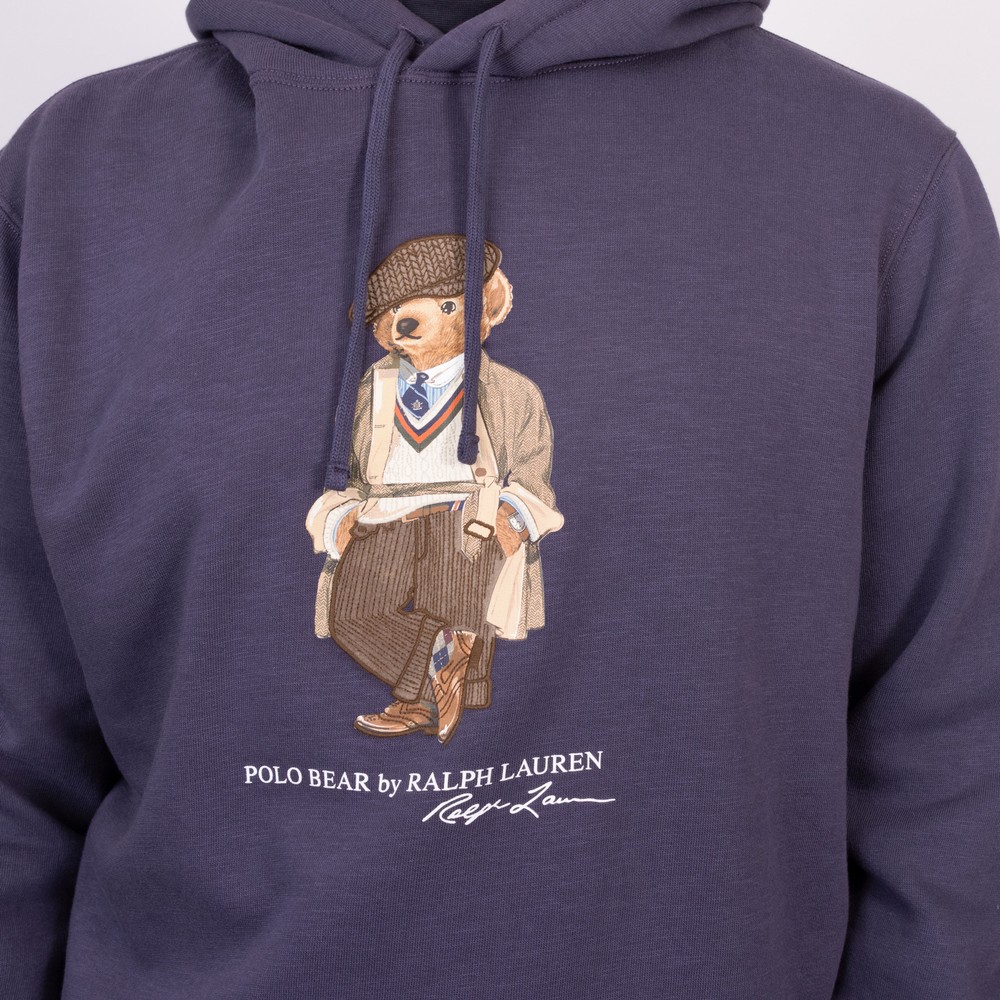 Polo Bear By Ralph Lauren Heritage Bear Overhead Hoody | Oxygen