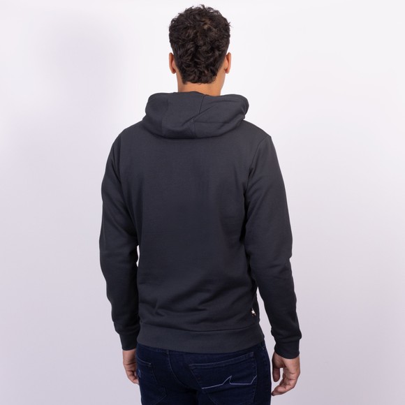 Aquascutum Mens Blue Small Logo Hoodie main image