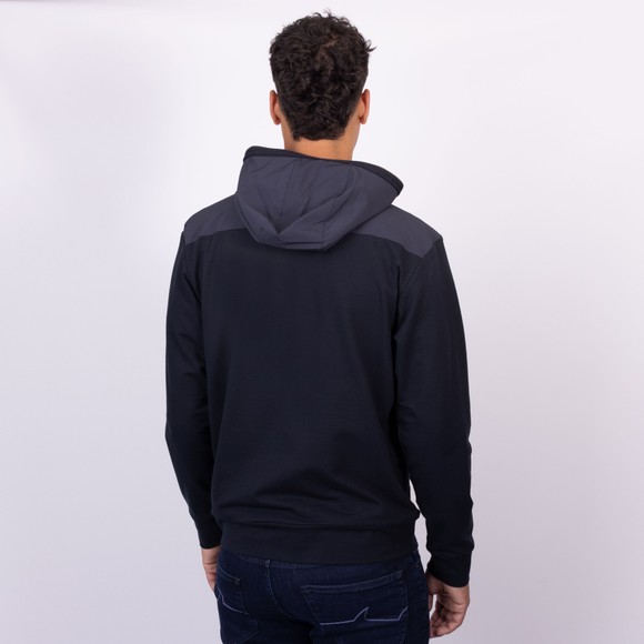 Paul & Shark Mens Blue Typhoon Cotton Lyocell Full Zip Hooded Sweatshirt main image