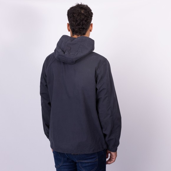 Pretty Green Mens Blue Feltham Hooded Jacket main image