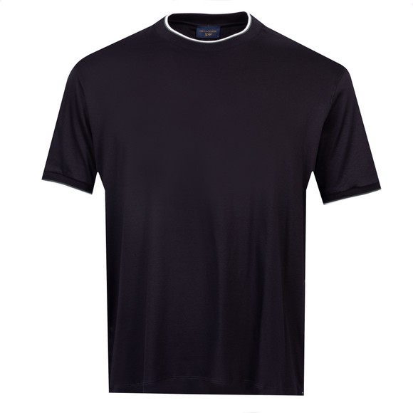 Paul & Shark Mens Blue Lyocell X-Soft Tipped T-Shirt main image