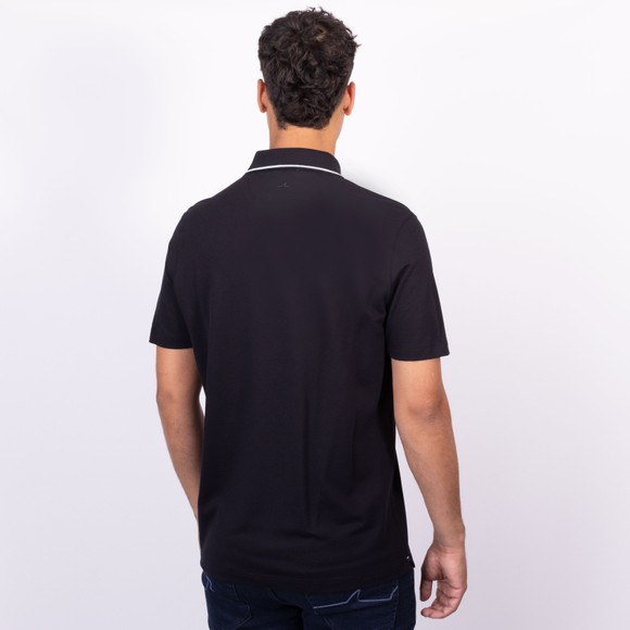 Paul & Shark Mens Blue X-Soft Lyocell Tipped Detail Polo Shirt main image