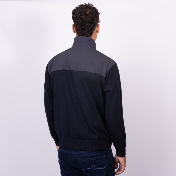 Paul & Shark Mens Blue Wool Hybrid Jacket main image
