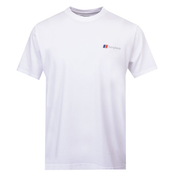berghaus Mens White Class Logo T-Shirt main image