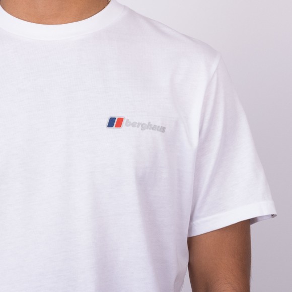 berghaus Mens White Class Logo T-Shirt main image